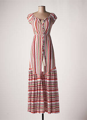 Rochie lungă roșu PHO femeie