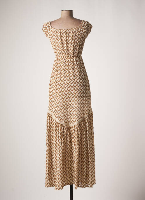 Rochie lungă maro PHO femeie