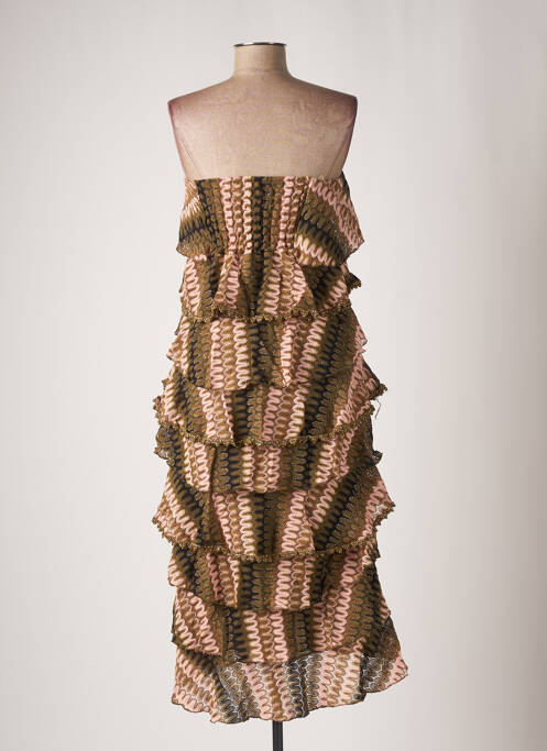 Rochie midi verde PHO femeie