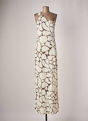 Rochie lungă bej PHO femeie