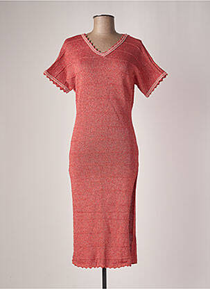 Rochie midi roz PHO femeie