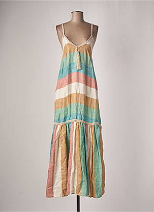 Rochie lungă bej PHO femeie