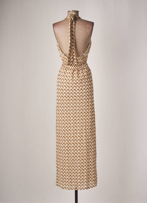 Rochie lungă bej PHO femeie