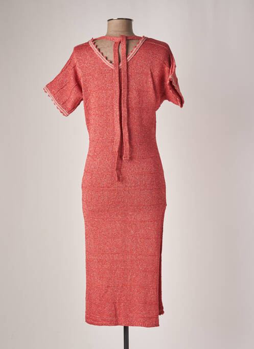 Rochie midi roz PHO femeie