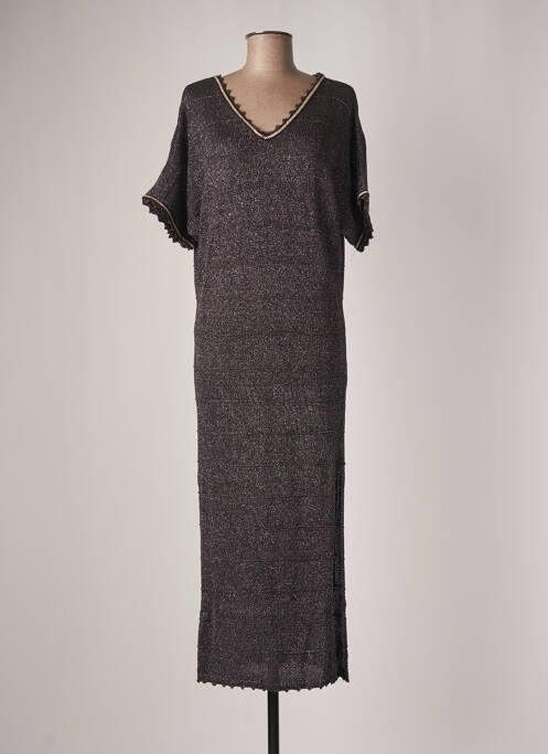 Rochie midi gri PHO femeie