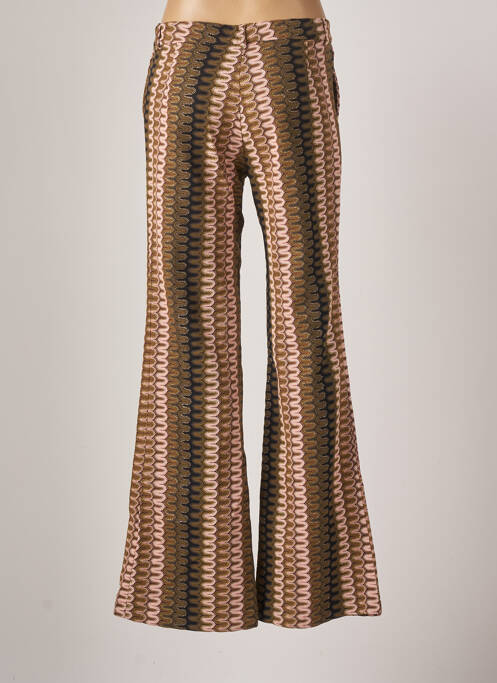 Pantalon evazat verde PHO femeie