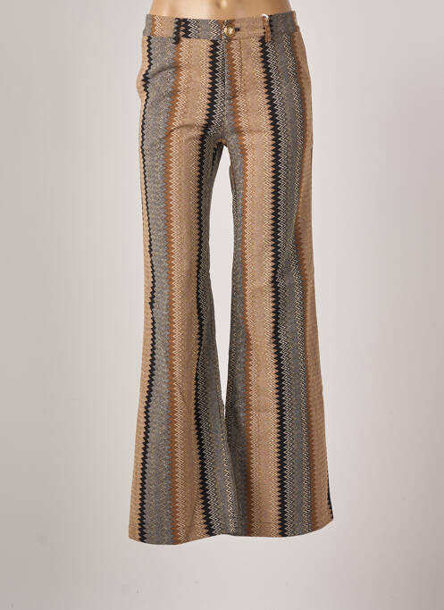 Pantalon evazat maro PHO femeie