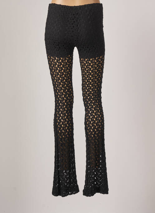Pantalon evazat negru PHO femeie