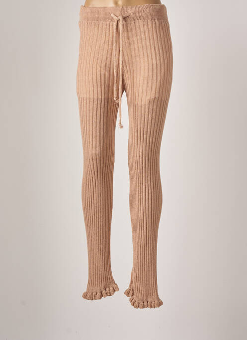 Pantalon evazat bej NEKANE femeie