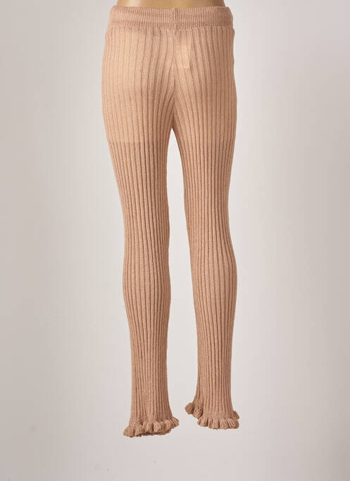 Pantalon evazat bej NEKANE femeie