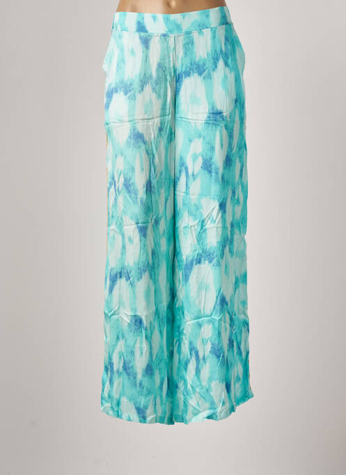 Pantalon larg albastru PHO femeie