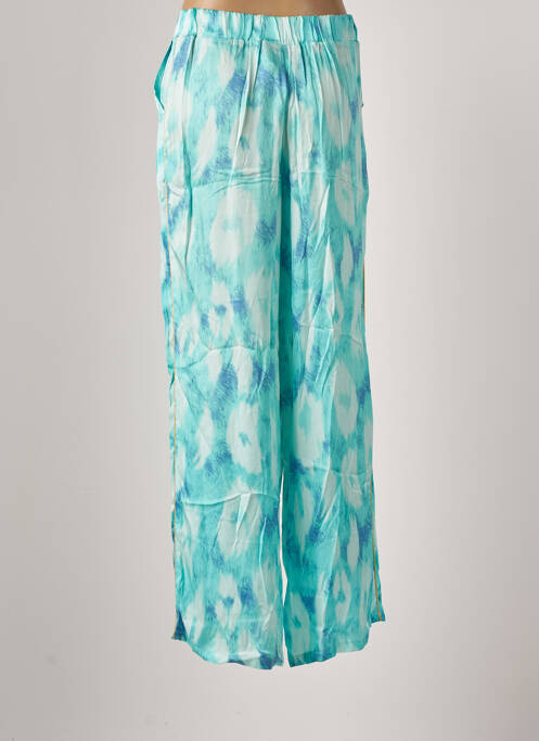 Pantalon larg albastru PHO femeie