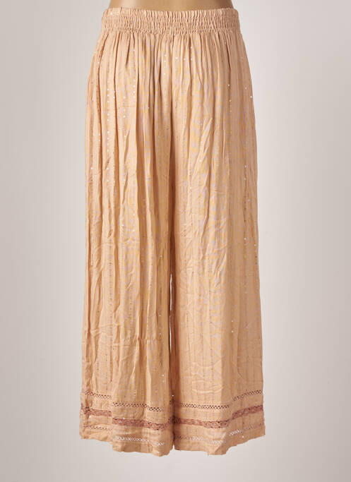 Pantalon larg roz PITI CUITI femeie