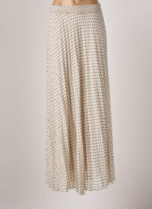 Fustă lungă bej PHO femeie