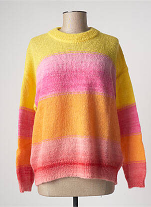 Pulover roz LES TRICOTS DE LÉA femeie