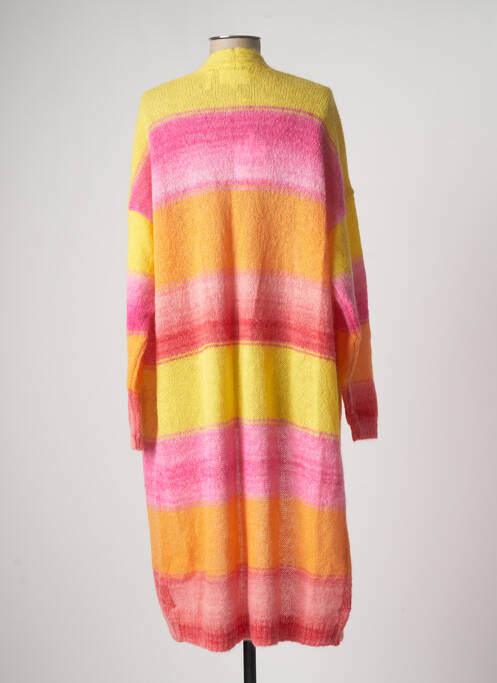 Vestă cu mâneci lungi roz LES TRICOTS DE LÉA femeie