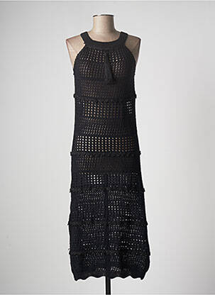 Rochie lungă negru PHO femeie