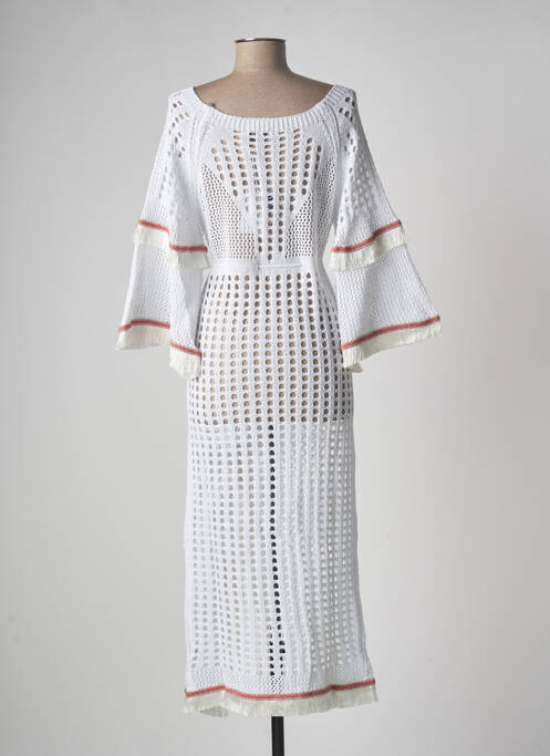 Rochie lungă alb PHO femeie