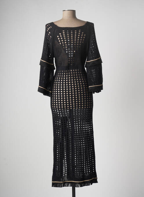 Rochie lungă negru PHO femeie