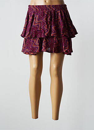 Fustă scurtă violet PHO femeie