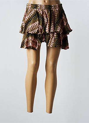 Fustă scurtă verde PHO femeie