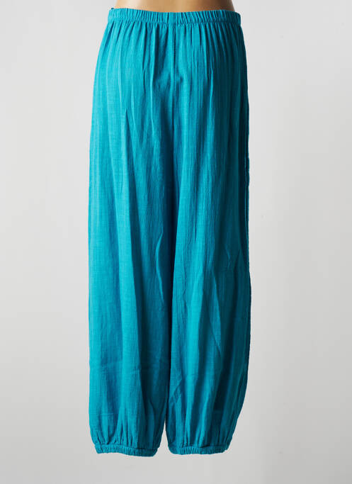 Pantalon drept albastru CHRISTELLE NIMA femeie