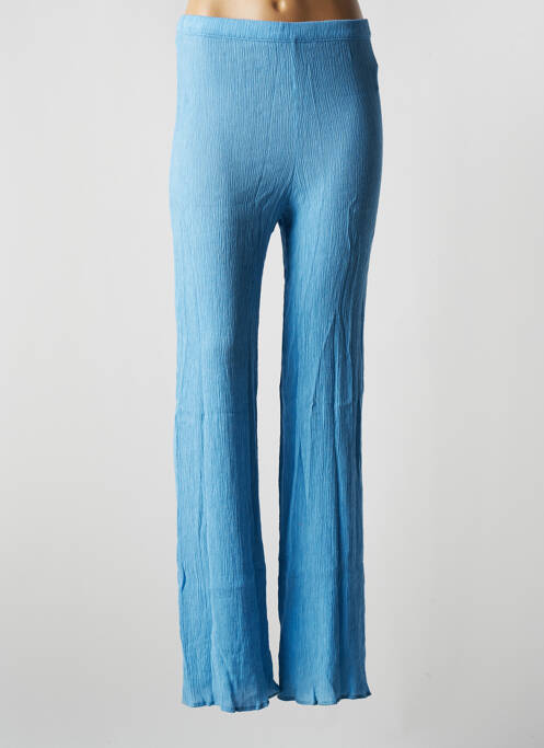 Pantalon evazat gri CHRISTELLE NIMA femeie