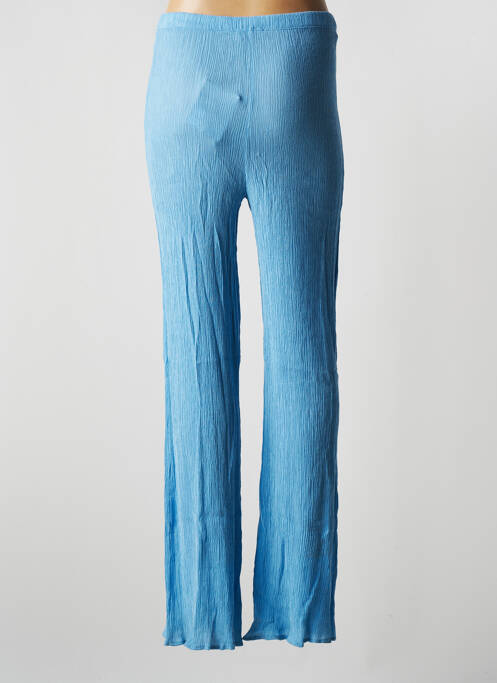 Pantalon evazat gri CHRISTELLE NIMA femeie