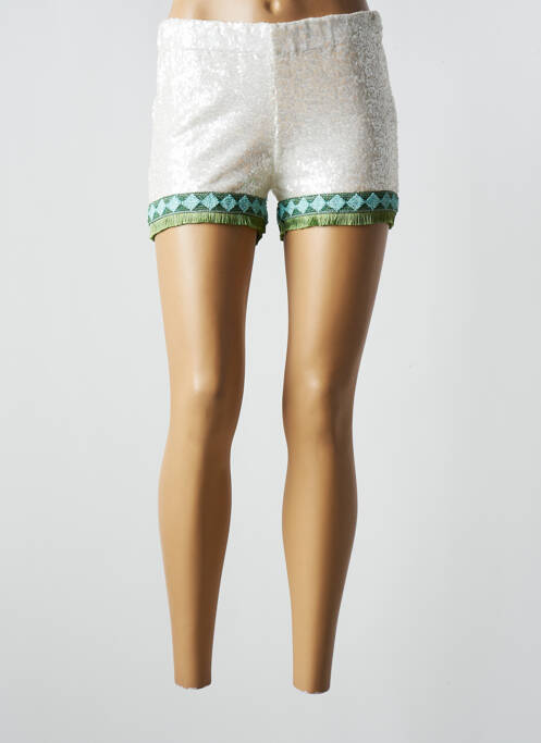 Șort mărime normală mărime normală alb PHO femme