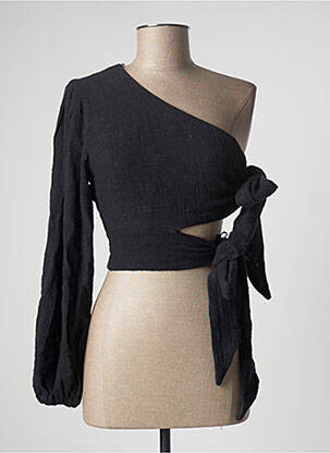 Top negru CHRISTELLE NIMA femeie