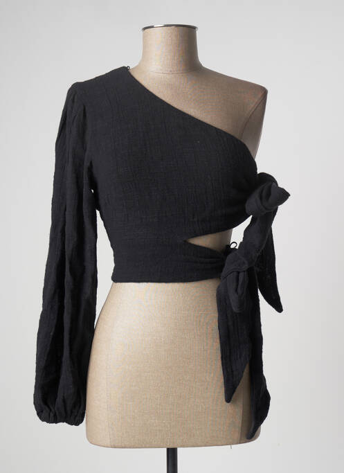 Top negru CHRISTELLE NIMA femeie