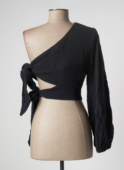 Top negru CHRISTELLE NIMA femeie