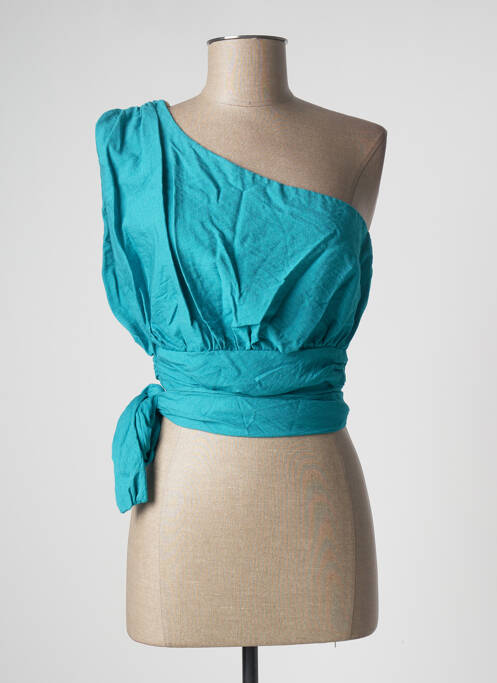 Top albastru CHRISTELLE NIMA femeie