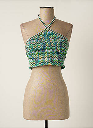 Top verde PHO femeie