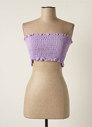 Top violet JENA LEE femeie
