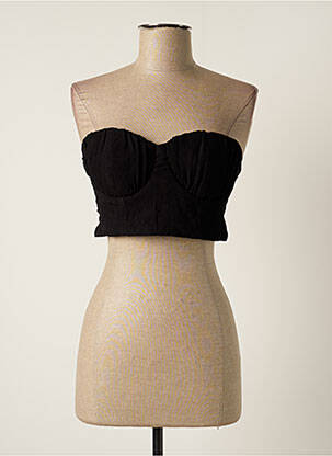 Top negru CHRISTELLE NIMA femeie