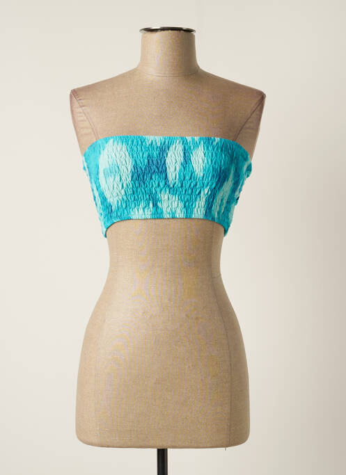 Top albastru PHO femeie