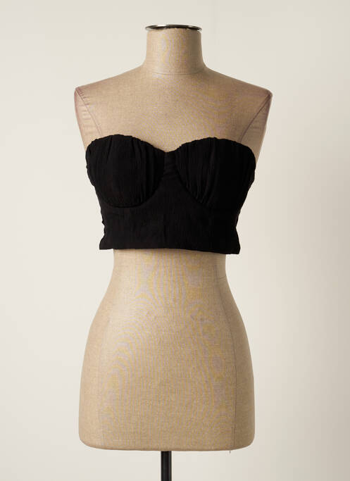 Top negru CHRISTELLE NIMA femeie