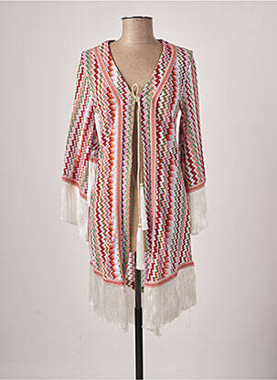 Vestă cu mâneci lungi roșu PHO femeie