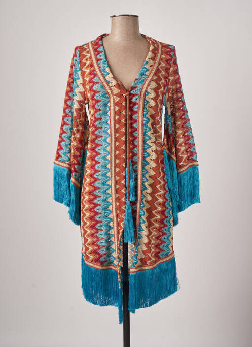 Vestă cu mâneci lungi maro PHO femeie