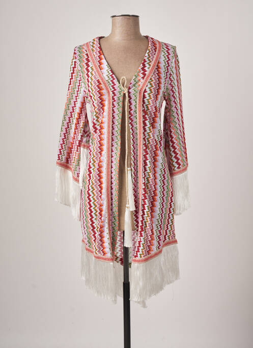 Vestă cu mâneci lungi roșu PHO femeie