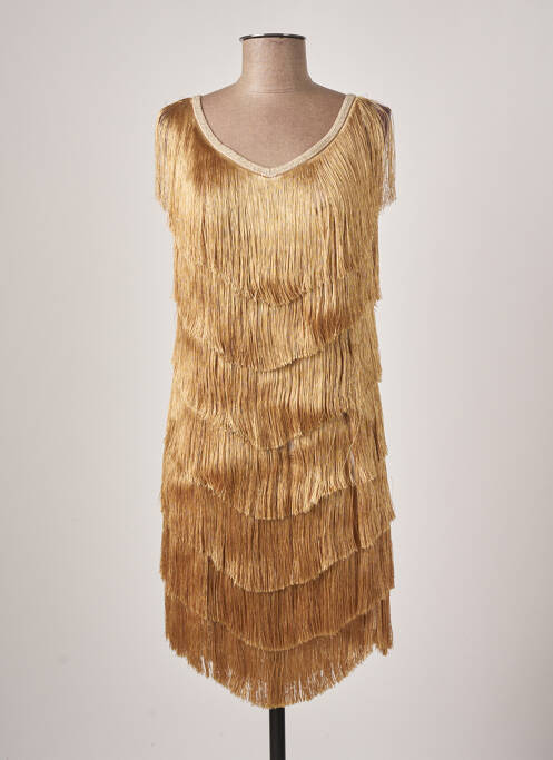 Rochie scurtă galben PHO femeie