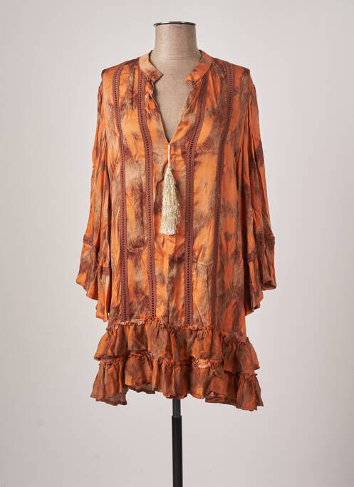 Rochie scurtă portocaliu PHO femeie