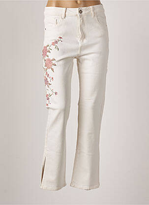 Pantalon drept alb NÜD femeie