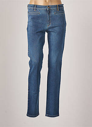 Blugi cu croială slim albastru COUTURIST femeie