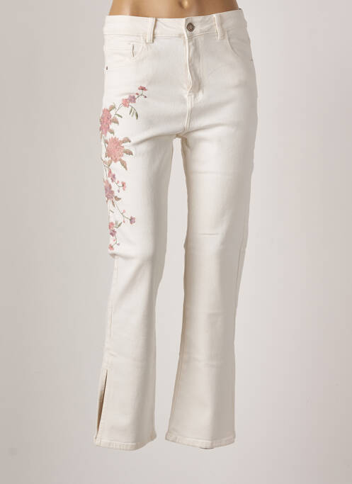 Pantalon drept alb NÜD femeie