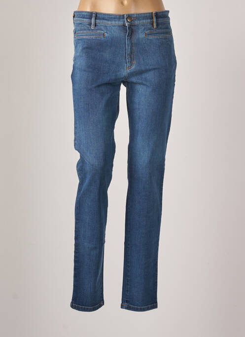 Blugi cu croială slim albastru COUTURIST femeie