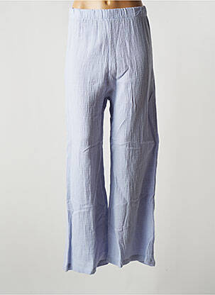Pantalon larg violet JENA LEE femeie