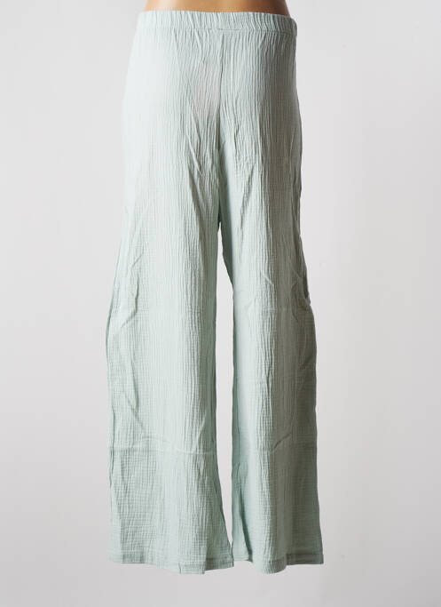 Pantalon larg verde JENA LEE femeie