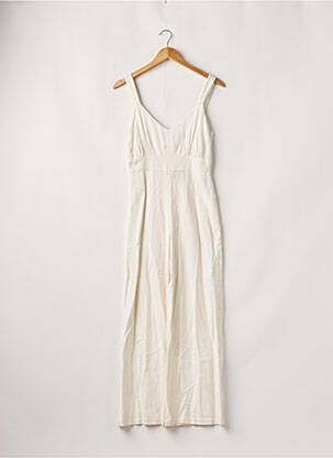 Salopetă-pantalon alb JENA LEE femeie